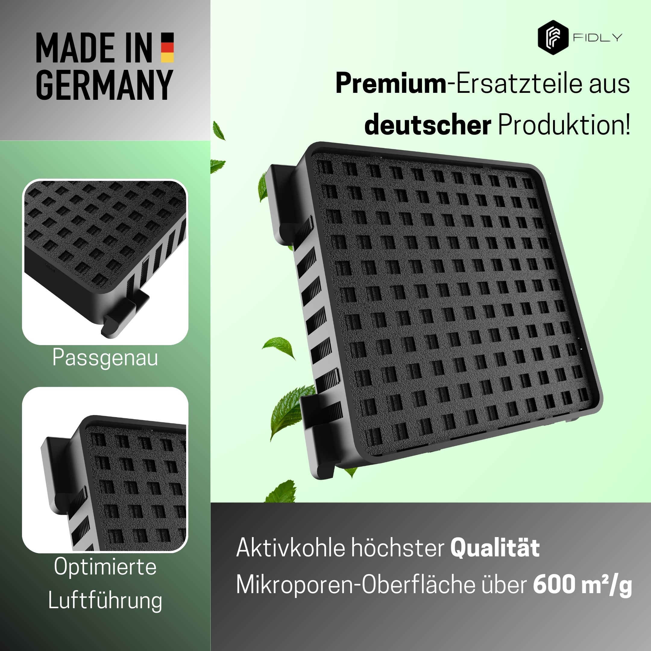 2x Aktivkohlefilter passend für Liebherr-Kühlschränke 9096989 9882460 9882429 988246000