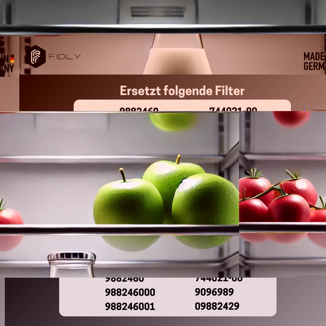 Aktivkohlefilter für Liebherr FreshAir 9096989 9882460 9882429 988246000