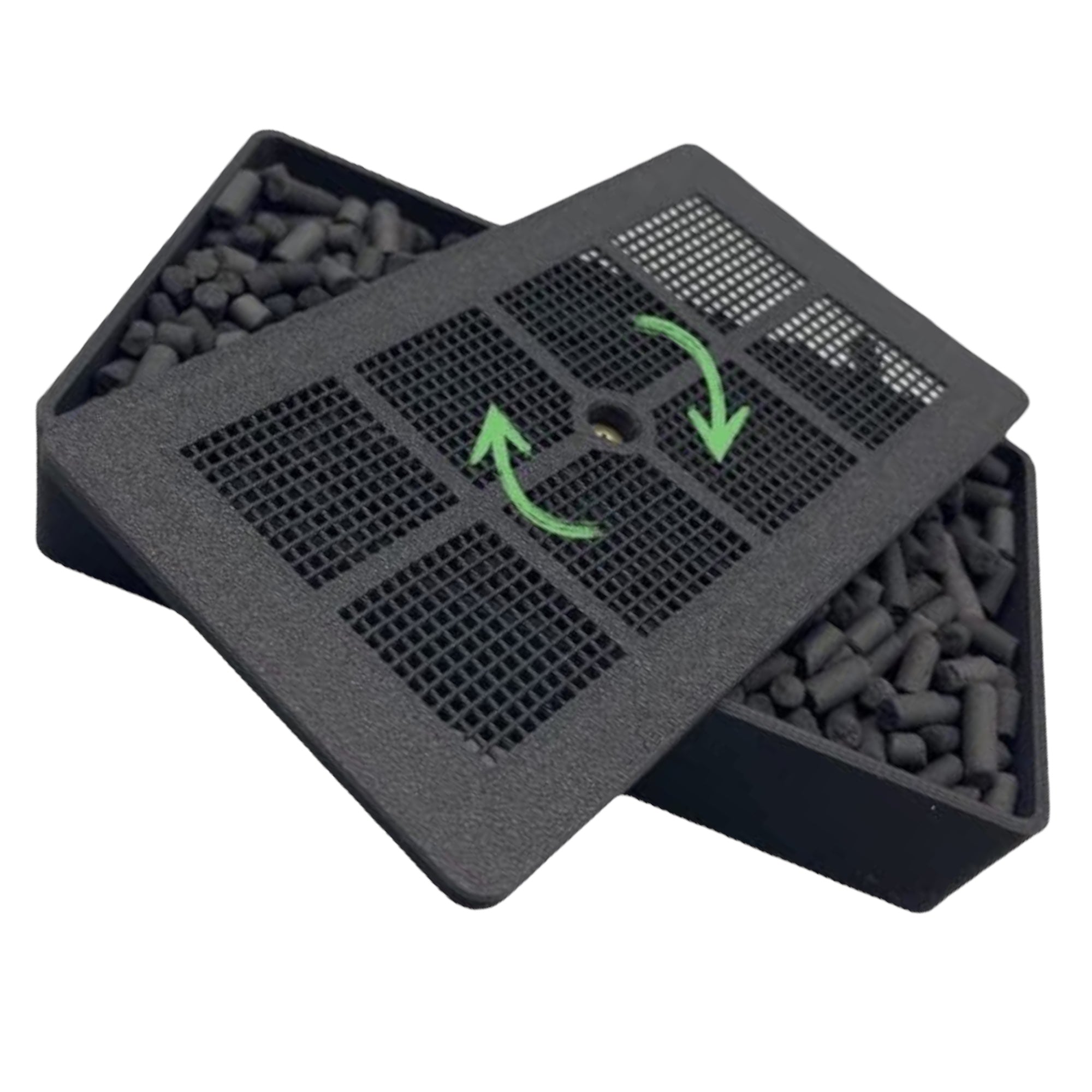 Aktivkohlefilter Filter Nachfüllbar für Geberit Typ1 Sigma-40 242.555.00.1 WC