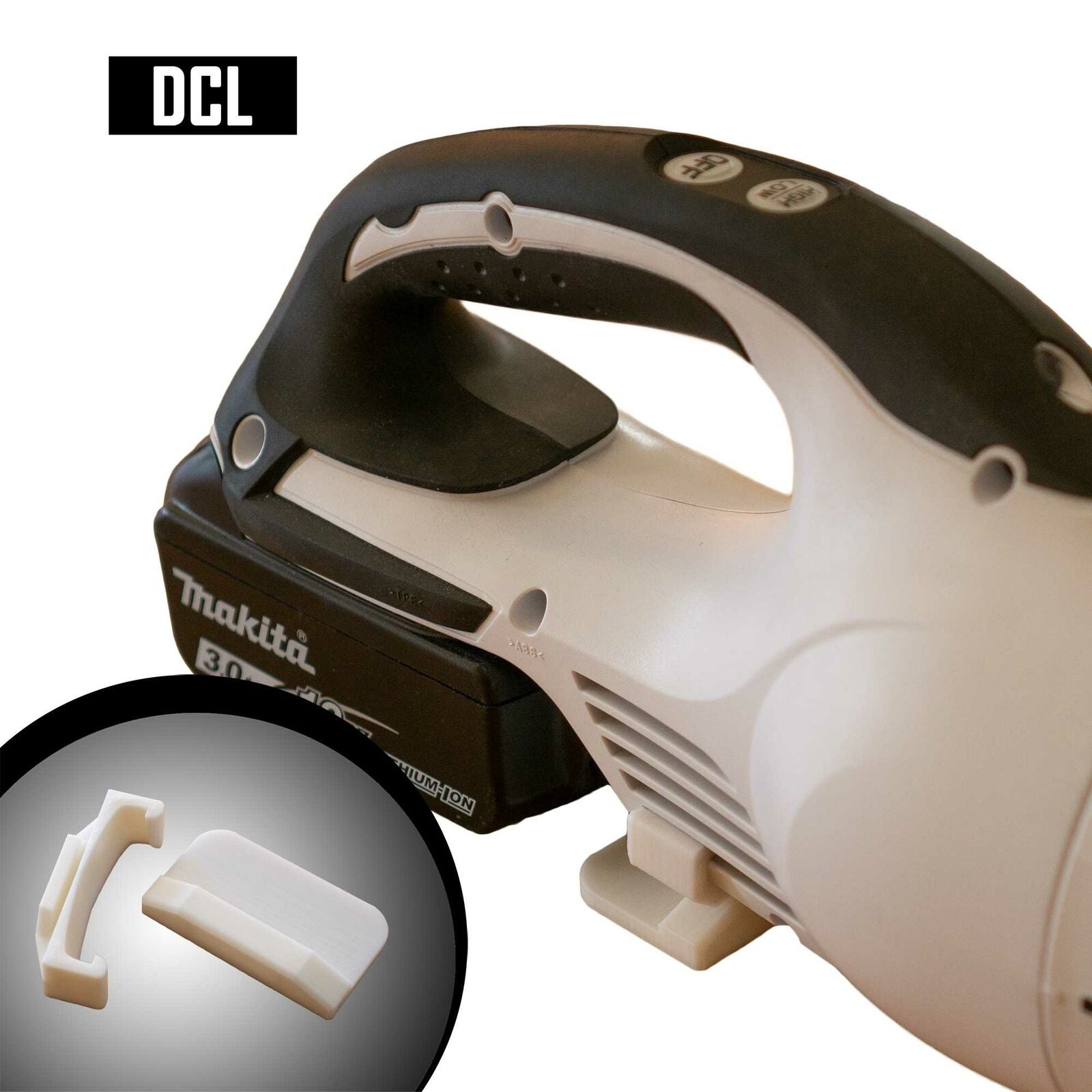 4er Set Wandhalterung Für Makita 18V Werkzeuge - Blaue Bohrerhalterung